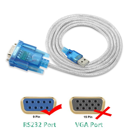 DTECH Genuine USB to RS232 DB9 Female Serial Port Cable